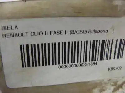 Автозапчастина б/у шатун для renault clio ii fase ii (b/cb0) 1.5 dci diesel 65 cv / 48 kw посилання на oem iam   