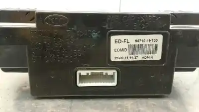 Peça sobressalente para automóvel em segunda mão display gps / multimídia por kia cee´d 1.6 crdi cat referências oem iam 957101h700  