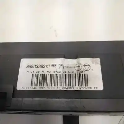 Second-hand car spare part climate control for citroen c3 1.4 oem iam references 96533393xt  