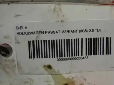 Pezzo di ricambio per auto di seconda mano biella per volkswagen passat variant (3c5) 2.0 tdi riferimenti oem iam   