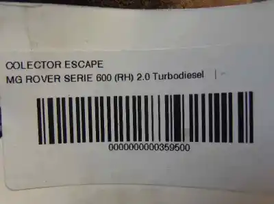 Second-hand car spare part exhaust manifold for daewoo lanos 1.6 cat oem iam references   