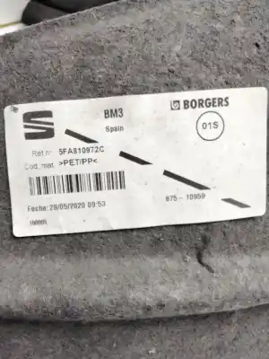 Автозапчасти б/у арка заднего правого колеса за seat leon (kl1) fr ссылки oem iam 5fa810972c  