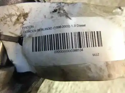 Peça sobressalente para automóvel em segunda mão pistão por citroen berlingo 1.9 d multispace referências oem iam   