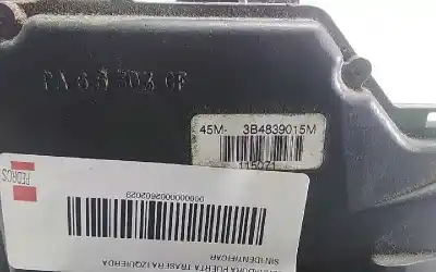 Peça sobressalente para automóvel em segunda mão fechadura da porta traseira esquerda por seat leon (5f1) * referências oem iam 3b4839015m  
