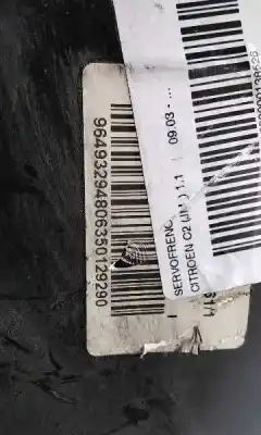 Peça sobressalente para automóvel em segunda mão servo freio por citroen c2 (jm_) 1.1 referências oem iam   