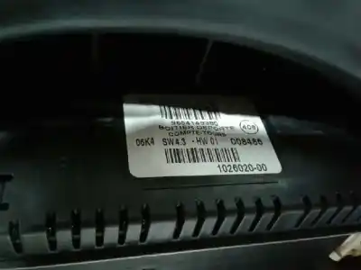 Second-hand car spare part multifunction display for citroen c4 coupe vtr plus oem iam references 102602000  