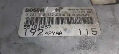 Second-hand car spare part ecu engine control for fiat stilo (192) 1.9 jtd cat oem iam references 0281010337 19242yaa 55181457