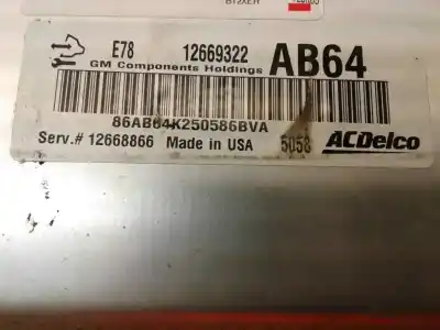Pezzo di ricambio per auto di seconda mano centralina motore per opel corsa e 1.2 riferimenti oem iam 86ab64k250586bva 12668866 12669322