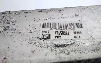Автозапчастина б/у інтеркулер для opel astra gtc 1.7 16v cdti посилання на oem iam wtp8630 13213402 0928a