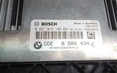 Second-hand car spare part ecu engine control for bmw serie 1 berlina (e81/e87) 118d oem iam references 850643401 0281016106 030339443