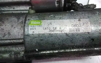 Peça sobressalente para automóvel em segunda mão motor de arranque por peugeot 1007 dolce referências oem iam 9648644680  