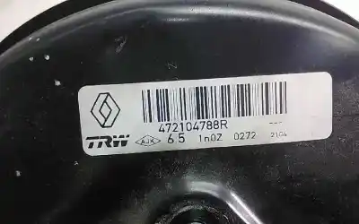 Автозапчастина б/у гальмівний серво для renault clio iii authentique посилання на oem iam 472104788r  