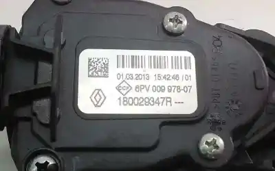 Автозапчастина б/у педаль акселератора для renault clio iii authentique посилання на oem iam 180029347r  