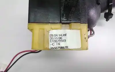 Second-hand car spare part headlights switch for renault clio iv limited oem iam references 255675887r  