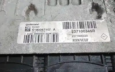 Second-hand car spare part ecu engine control for renault scenic iii dynamique oem iam references 237100345r 237100033r s180067107