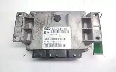 Piesă de schimb auto la mâna a doua unitate de control motor ecu pentru peugeot 206 berlina gti referințe oem iam 9652543780  