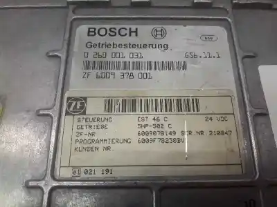 Recambio de automóvil de segunda mano de centralita cambio automatico para man tga 18.480 referencias oem iam 0260001031  6009378001