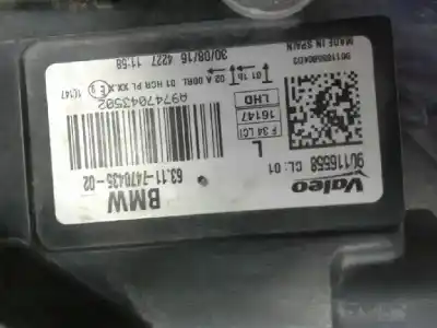 Peça sobressalente para automóvel em segunda mão farol / farolim esquerdo por bmw serie 3 gran turismo (f34) 320d referências oem iam 63117470435  