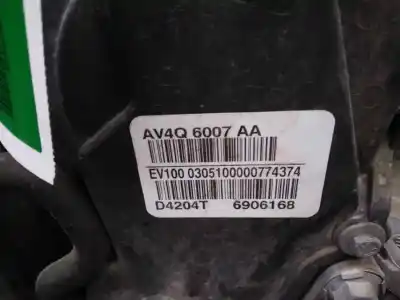 Second-hand car spare part complete engine for ford kuga (cbv) 2.0 tdci cat oem iam references d4204t  