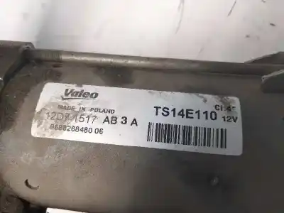 Peça sobressalente para automóvel em segunda mão motor de arranque por citroen c4 cactus 1.6 bluehdi 100 referências oem iam 9688268480  