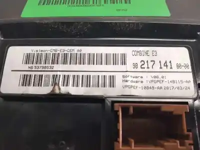 Автозапчасти б/у приборная доска за citroen c4 cactus 1.6 bluehdi 100 ссылки oem iam 9821714180  