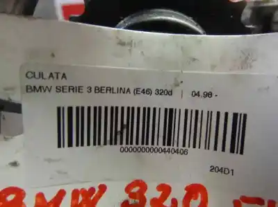 Piesă de schimb auto la mâna a doua Chiulasa pentru BMW SERIE 3 BERLINA (E46) 320d Referințe OEM IAM 11127786361  