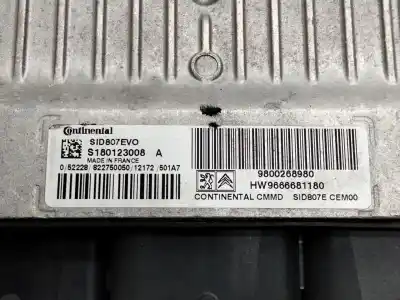 Second-hand car spare part ecu engine control for peugeot 308 access oem iam references 9666681180  