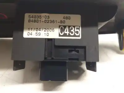 Second-hand car spare part right front power window switch for toyota corolla (e12) 2.0 d-4d luna berlina oem iam references 8480102361b0  