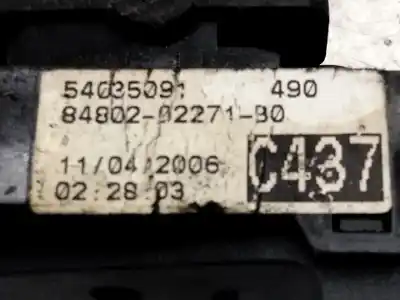 Second-hand car spare part left front power window switch for toyota corolla (e12) 2.0 d-4d luna berlina oem iam references 8480202271  