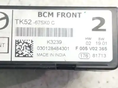 Автозапчасти б/у блок управления бсм за mazda cx-5 2.0 cat ссылки oem iam tk52665x0c  
