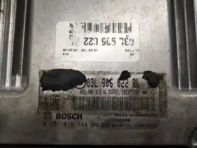 Second-hand car spare part ecu engine control for audi a4 berlina (8e) 2.0 tdi quattro (dpf) (103kw) oem iam references 03l906022rl  