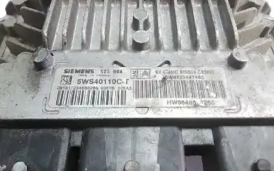 Second-hand car spare part ecu engine control for citroen c3 1.4 hdi exclusive oem iam references 9648624280 9653447480 5ws40110ct