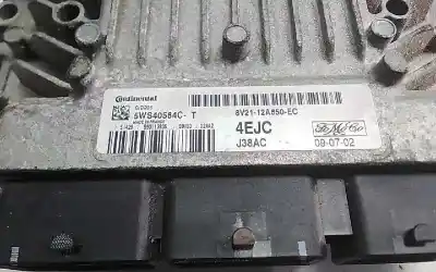 Second-hand car spare part ecu engine control for ford fiesta (cb1) ambiente oem iam references 8v2112a650ec 4ejc 5ws40584c