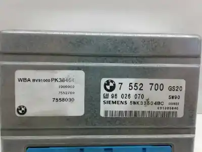 Second-hand car spare part ecu engine control for bmw serie 3 coupe (e46) 330 cd oem iam references 5wk33504bc 96026070 7552700