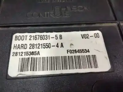 Recambio de automóvil de segunda mano de centralita bsi para peugeot 307 break/sw (s2) sw pack + referencias oem iam 28121538ya  9664968980