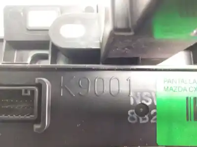 Second-hand car spare part multifunction display for mazda cx-5 2.0 cat oem iam references k12355260  