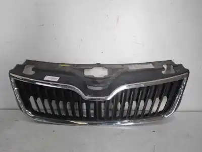Second-hand car spare part front grille for skoda rapid active oem iam references 