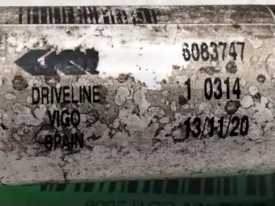 Second-hand car spare part front left transmission for opel corsa d 1.3 16v cdti oem iam references 6083747  