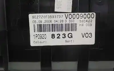 Peça sobressalente para automóvel em segunda mão quadrante por seat leon (1p1) reference referências oem iam 1p0920823g  