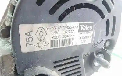 Автозапчастина б/у генератор для renault clio ii fase ii (b/cb0) authentique посилання на oem iam 8200064344  