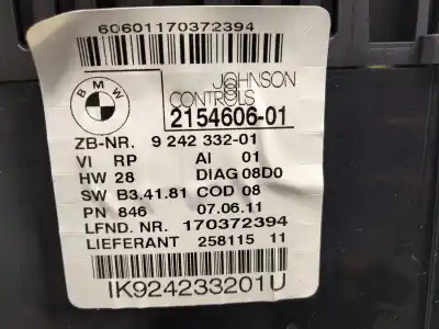 Peça sobressalente para automóvel em segunda mão quadrante por bmw serie 1 berlina (e81/e87) 116d referências oem iam 215460601  