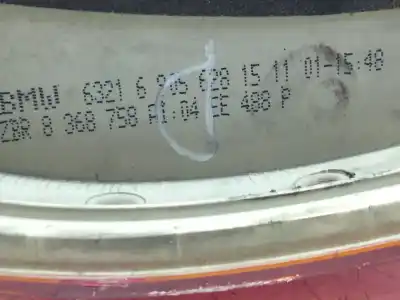 Second-hand car spare part right tailgate light for bmw serie 3 touring (e46) 320d oem iam references 8368758  