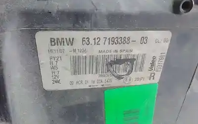 Pezzo di ricambio per auto di seconda mano faro anteriore destro per bmw serie 1 berlina (e81/e87) 118d riferimenti oem iam 719338802  