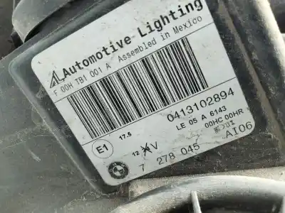 Автозапчастина б/у ліва фара для bmw x5 (e70) 3.0d посилання на oem iam 7278045  