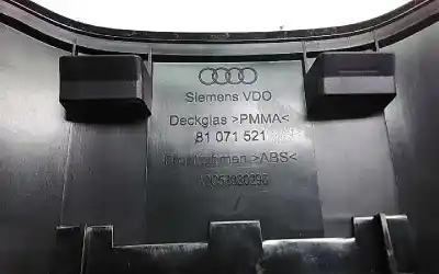 Автозапчастина б/у панель інструментів для audi a3 (8p) 1.6 102 cv / 75 kw посилання на oem iam 8p0920900q  