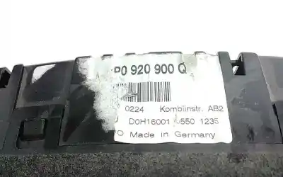 Автозапчастина б/у панель інструментів для audi a3 (8p) 1.6 102 cv / 75 kw посилання на oem iam 8p0920900q  