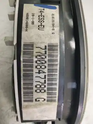 Second-hand car spare part dashboard for renault scenic (ja..) 1.6 16v authentique (ja0b/11) oem iam references 7700847788g  