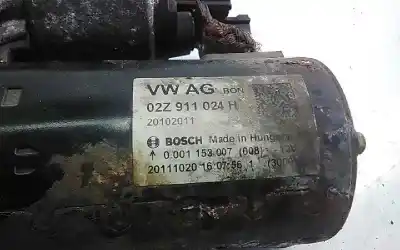 Автозапчасти б/у двигатель запускается за audi a1 (8x) 1.6 tdi 90 cv / 66 kw ссылки oem iam 02z911024h  