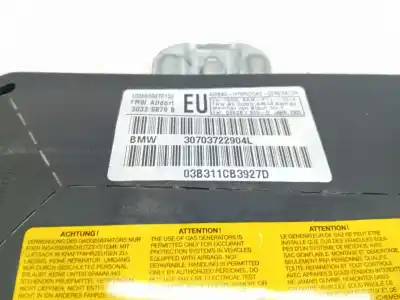 Recambio de automóvil de segunda mano de airbag lateral delantero izquierdo para bmw serie 3 berlina (e46) 2.0 16v diesel cat referencias oem iam 30339879b  