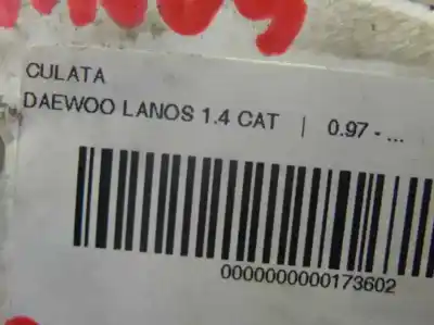 Second-hand car spare part cylinder head for daewoo lanos 1.4 cat oem iam references 2932  